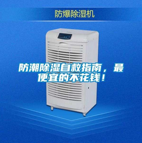 防潮除濕自救指南，最便宜的不花錢！