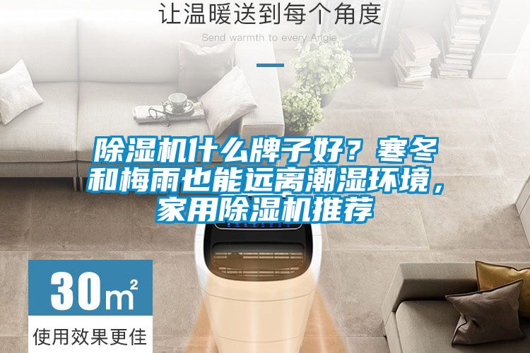 除濕機(jī)什么牌子好？寒冬和梅雨也能遠(yuǎn)離潮濕環(huán)境，家用除濕機(jī)推薦