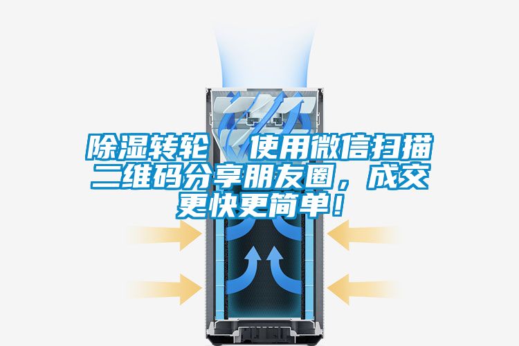 除濕轉(zhuǎn)輪  使用微信掃描二維碼分享朋友圈，成交更快更簡單！