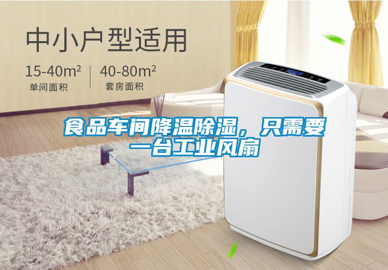 食品車(chē)間降溫除濕，只需要一臺(tái)工業(yè)風(fēng)扇