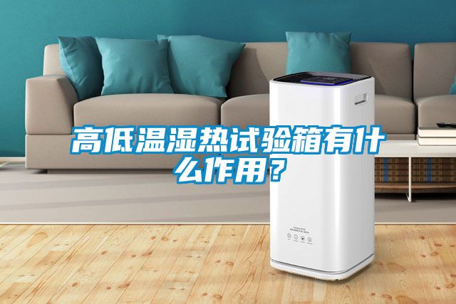 高低溫濕熱試驗(yàn)箱有什么作用？